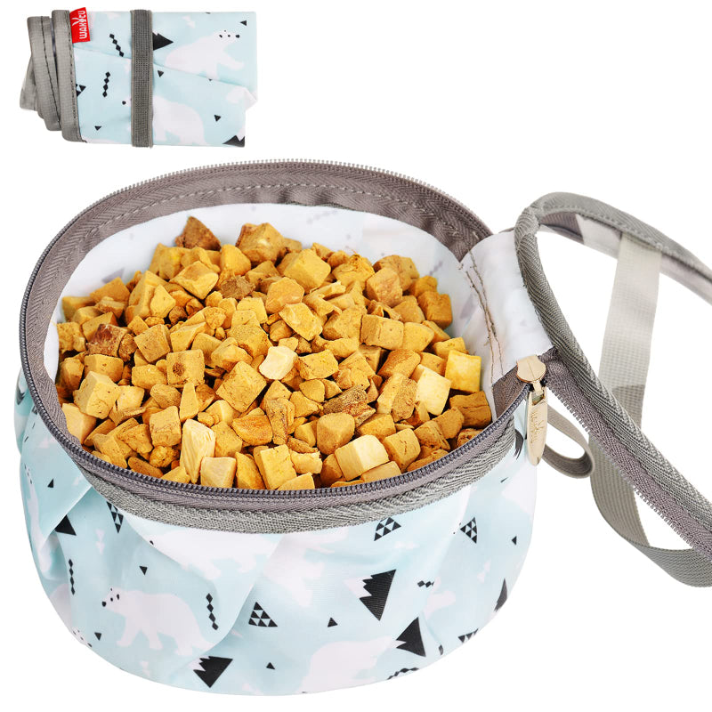 WAKYTU C59 Pet Dog Water Food Bowls