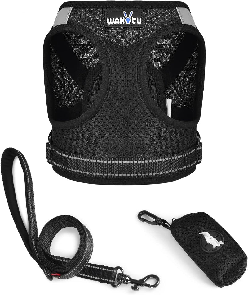 Wakytu C65 Breathable Dog Harness Set