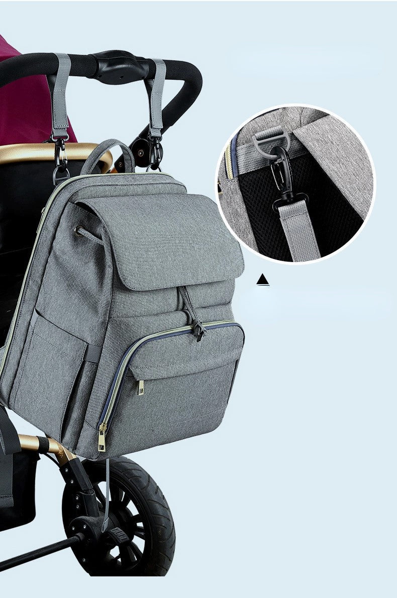 DBB05 Diaper Backpack with Crib