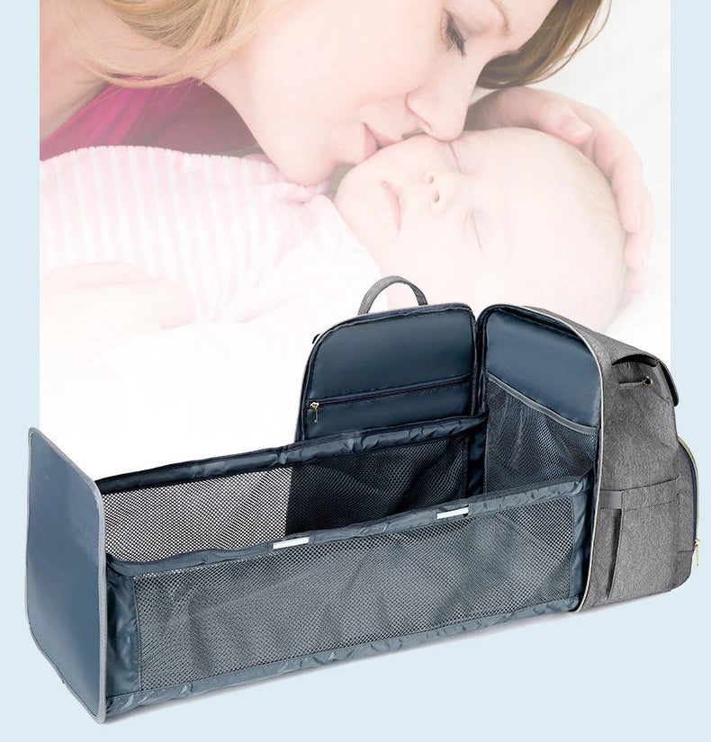 DBB05 Diaper Backpack with Crib