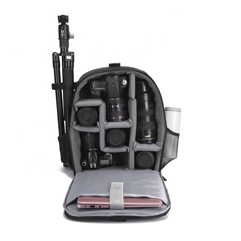 CADeN D6-5 Detachable Expandable 15.6'' Dslr Slr Camera Trolley Backpack