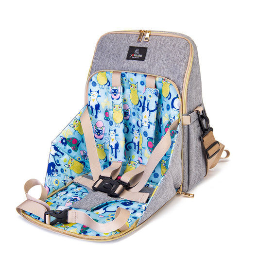 Yakuss M37 Diaper Backpack with Baby Seat