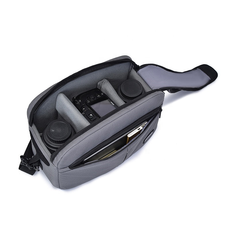 CADeN D31 Waterproof Camera Shoulder Bag with Tripod Holder
