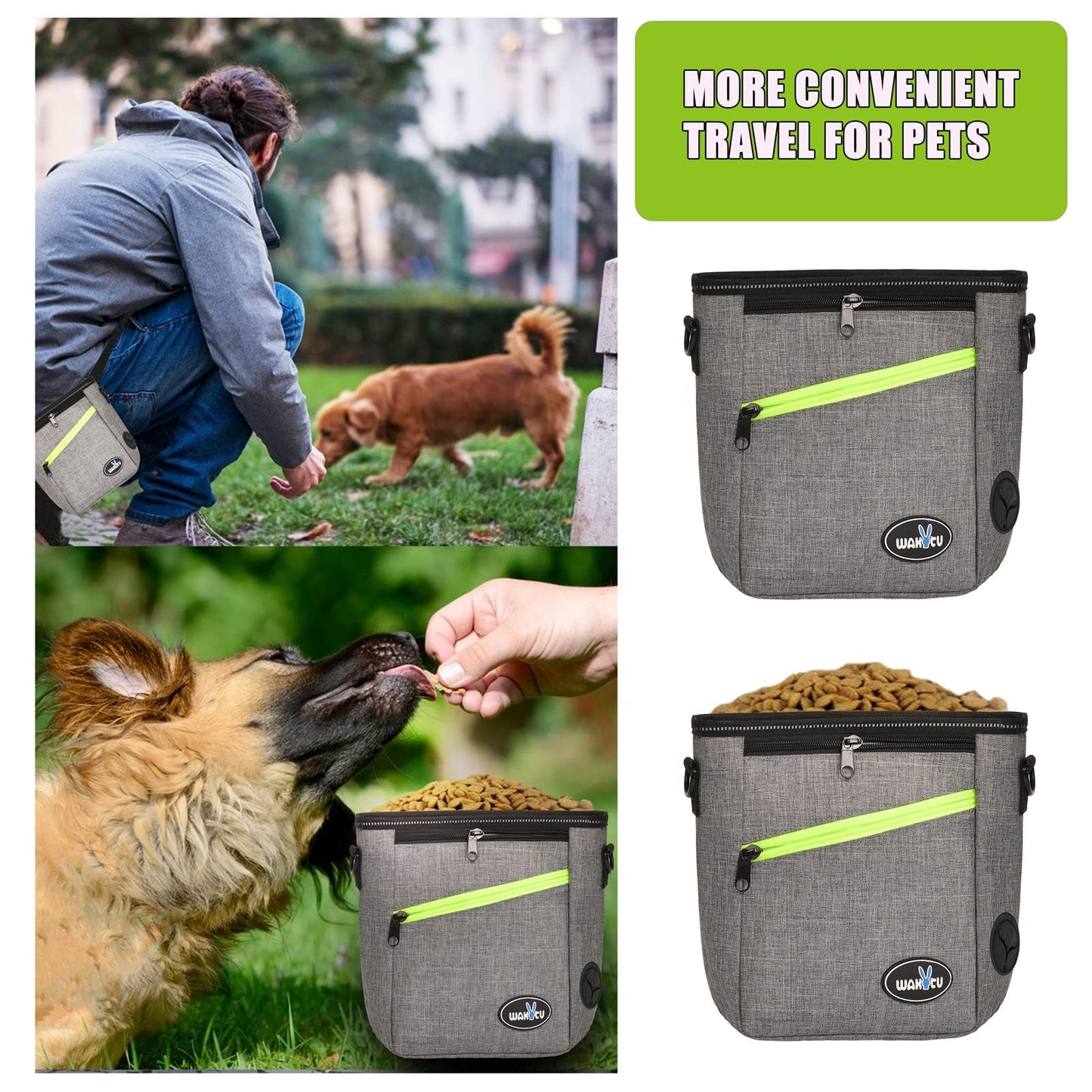 Wakytu C62-1 Pet Dog Training Pouch Bag