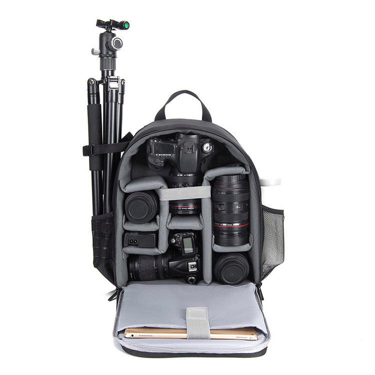 CADeN D6-2L  Camera Bag Backpack with Rain Coat 15.6''